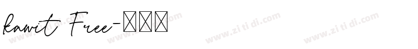 kawit Free字体转换